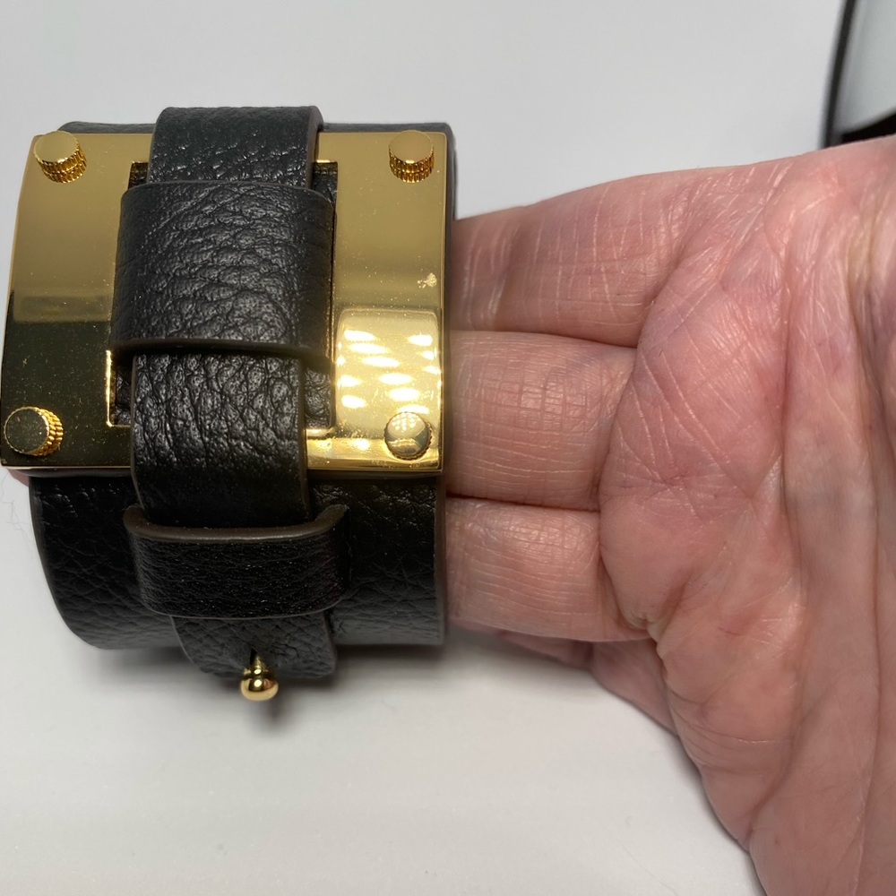 India Hicks Black and Gold Bracelet